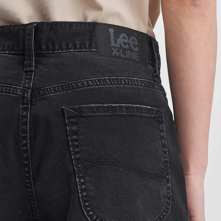 Lee Denim Shorts Men Black-6