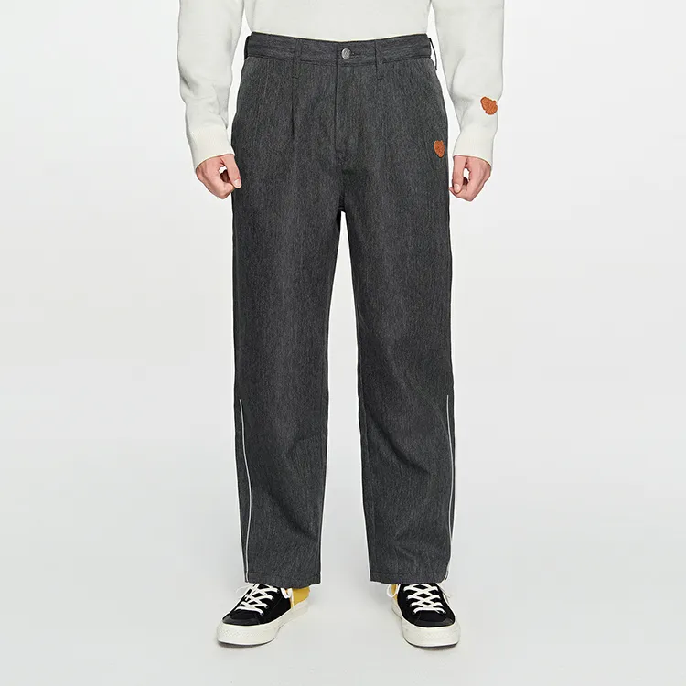 Lee Casual Pants Men Black Gray Color-2