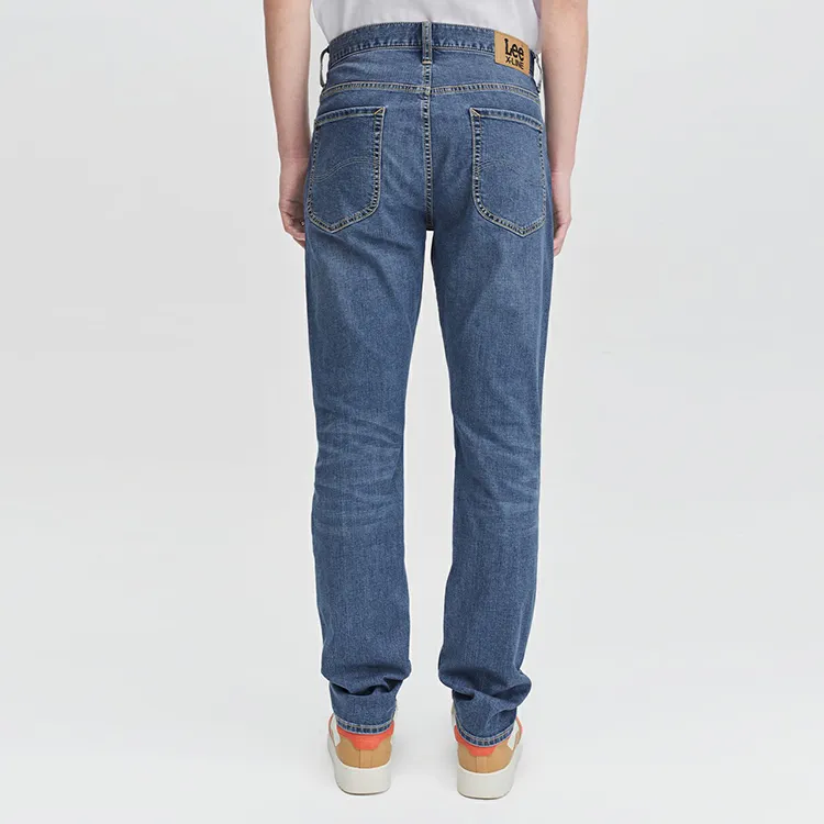 Lee Jeans Men Medium Dark Blue-5