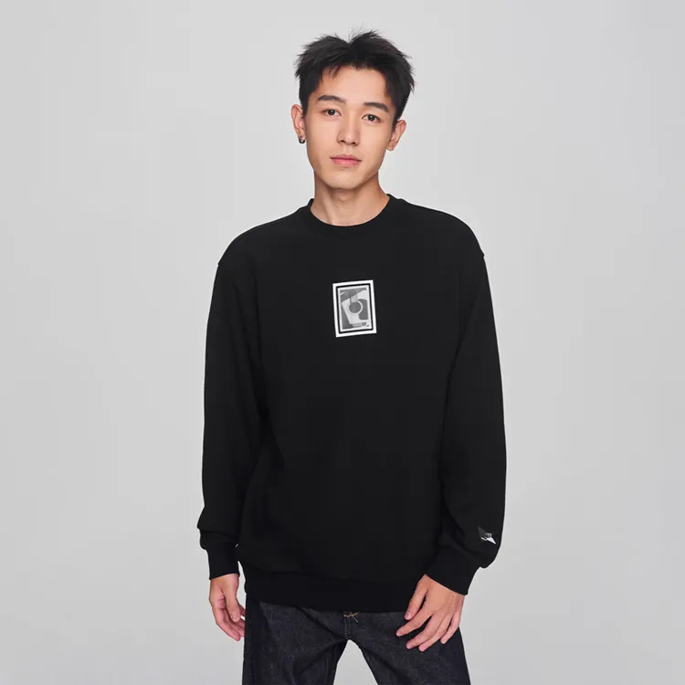Lee FW24 Sweatshirt Men's Black-3