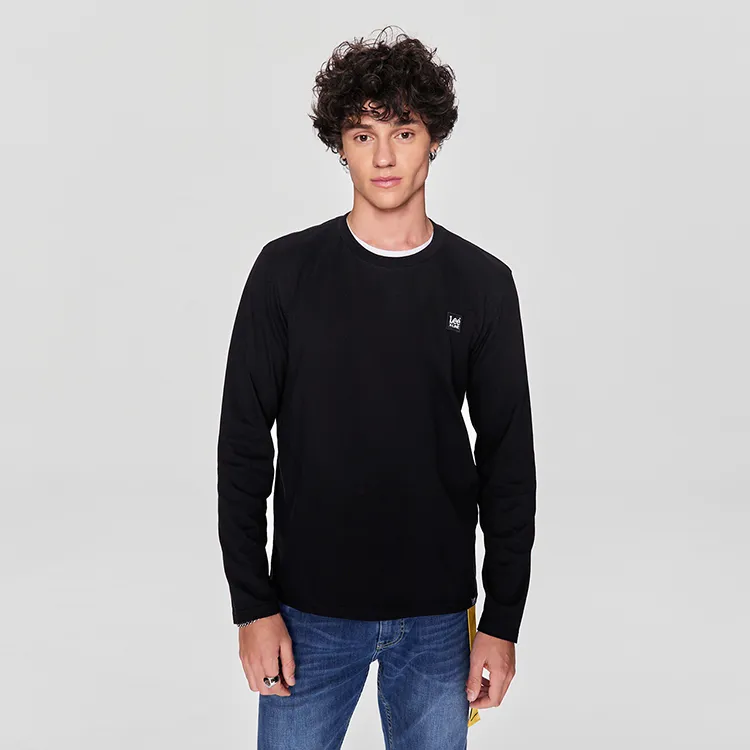 Lee Xline T Shirts Men Black-5