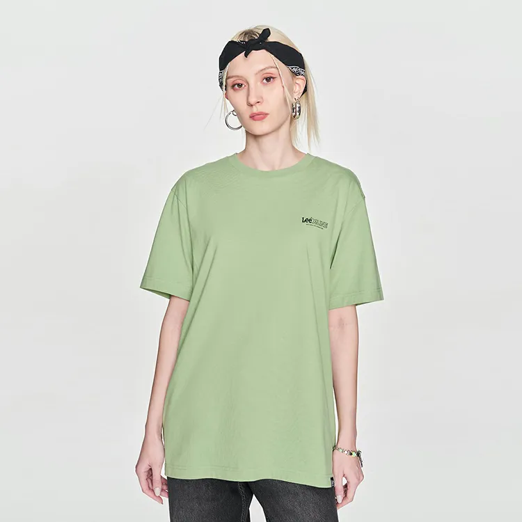 Lee T Shirts Unisex Green-3
