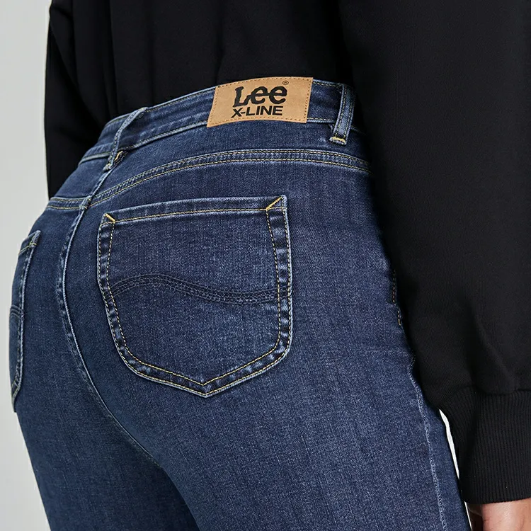 Lee Xline Jeans Women's Medium Blue-5