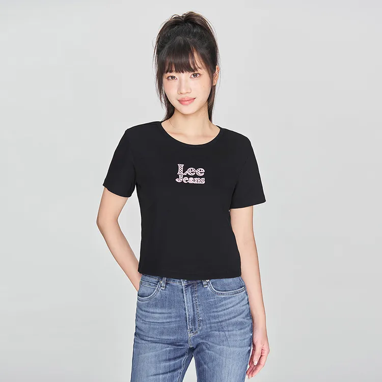 Lee Regular T Shirt Women's Black-3