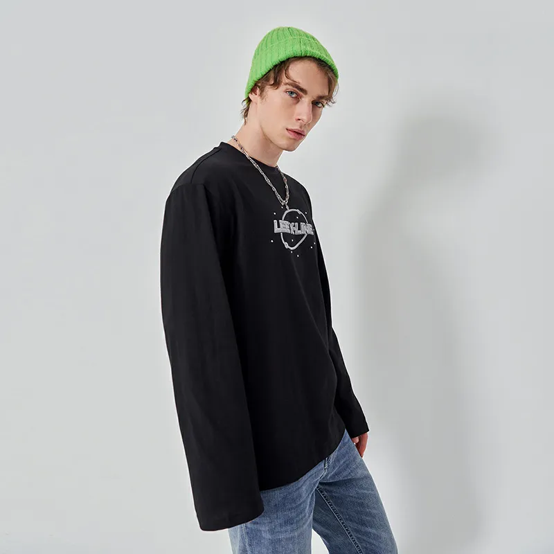 Lee Xline T Shirts Unisex Black-6