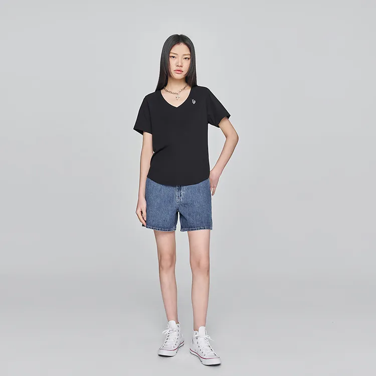 Lee Regular T Shirt Women's Black-2