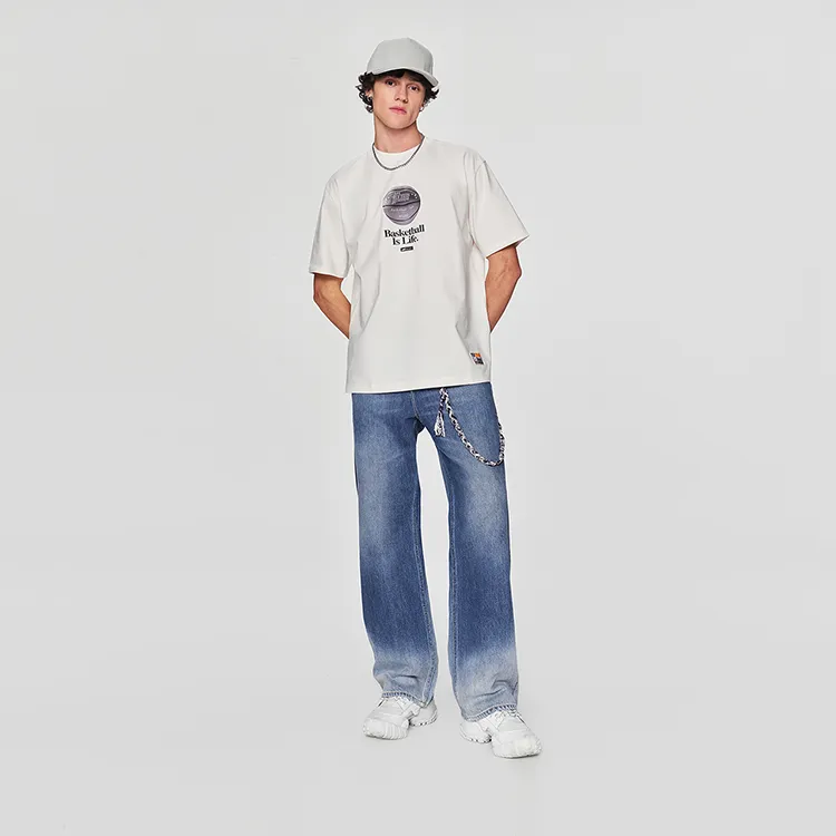 Lee Xline T Shirts Men Ecru-2