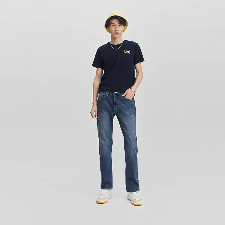 Lee Jeans Men's Medium Light Blue-2