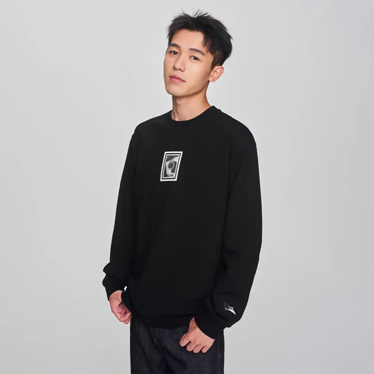 Lee FW24 Sweatshirt Men's Black-4