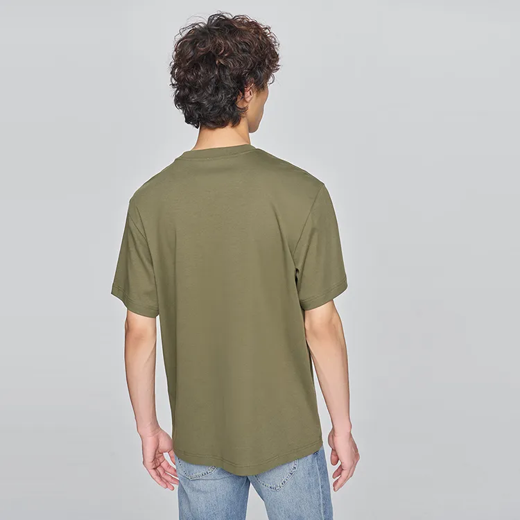 Lee SS25 T Shirt Men's Olive Green-6