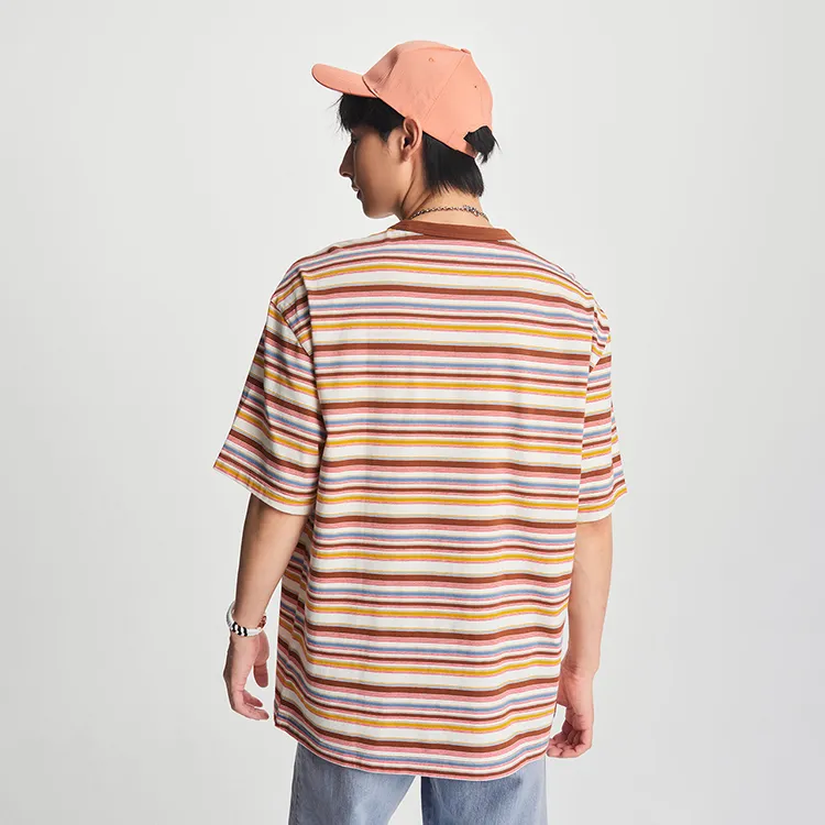 Lee T Shirts Men Brown-5