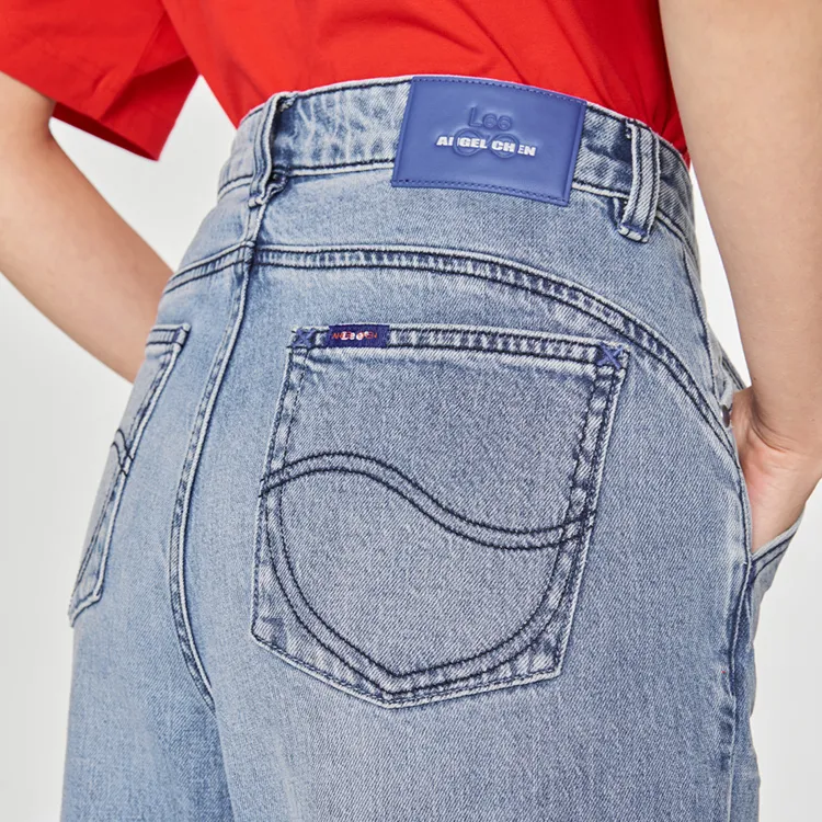 Angel Chen X Lee Jeans Women's Light Blue-7