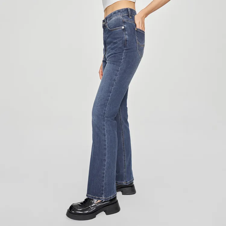 Lee Jeans Women's Medium Blue-4