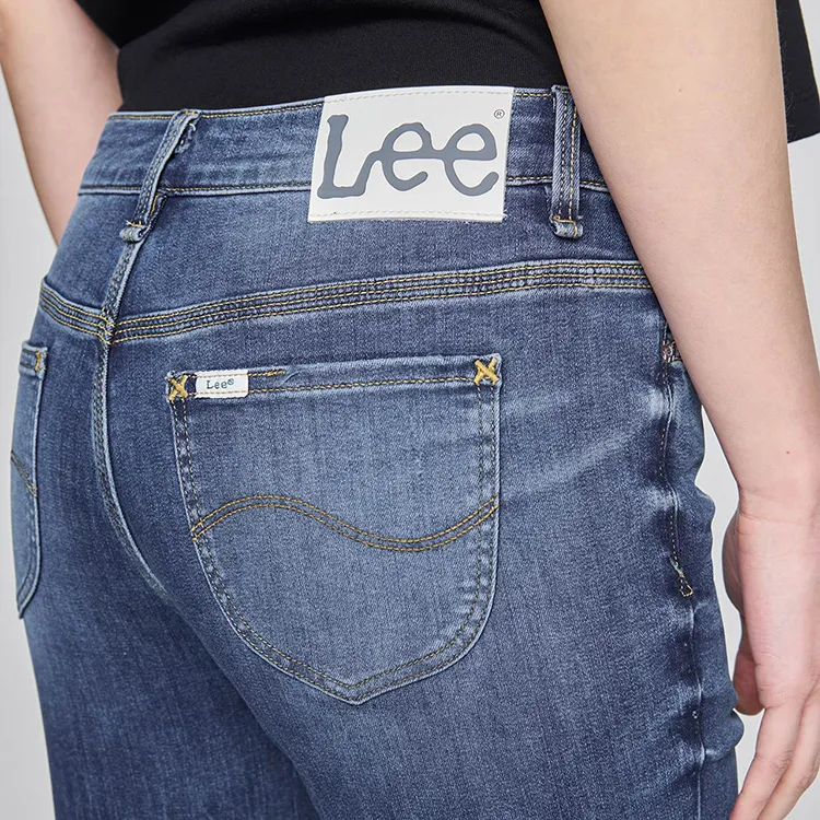 Lee SS25 Jeans Women's Medium Dark Blue-6