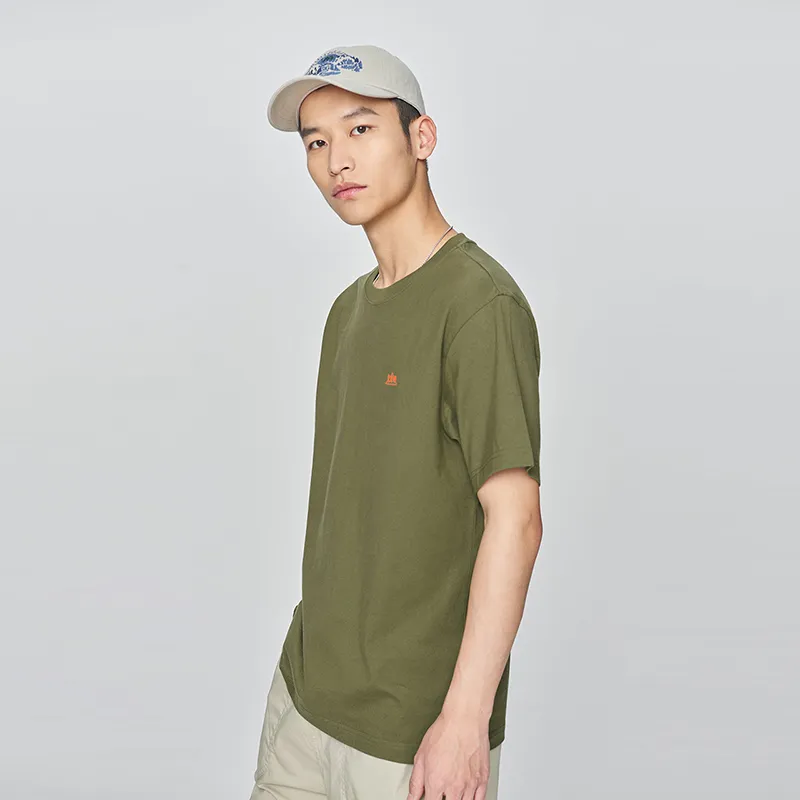 Lee T Shirts Men Olive Green-2