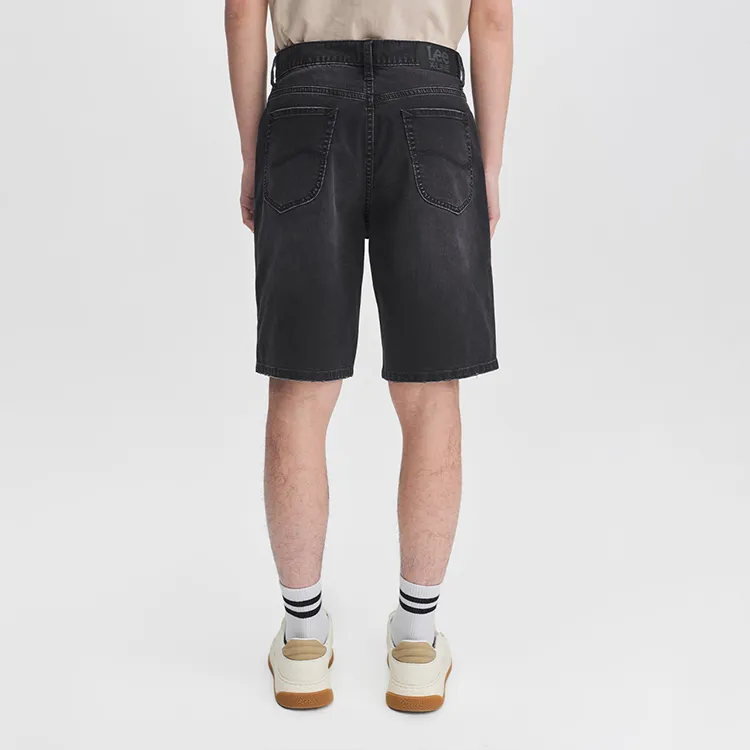 Lee Denim Shorts Men Black-5