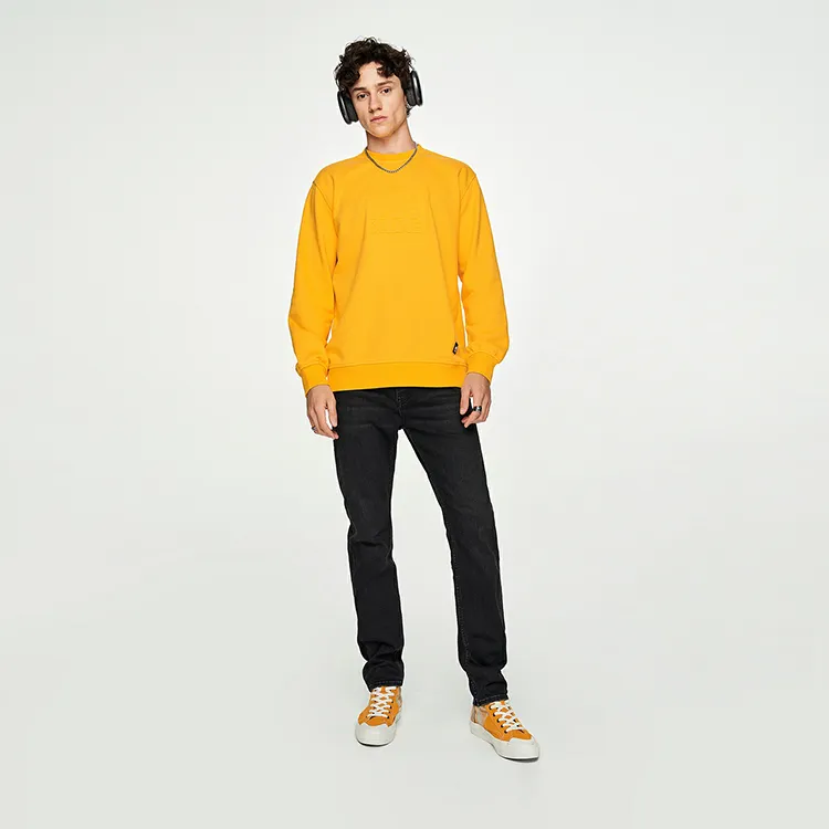 Lee Xline Sweatshirts Unisex Yellow-7