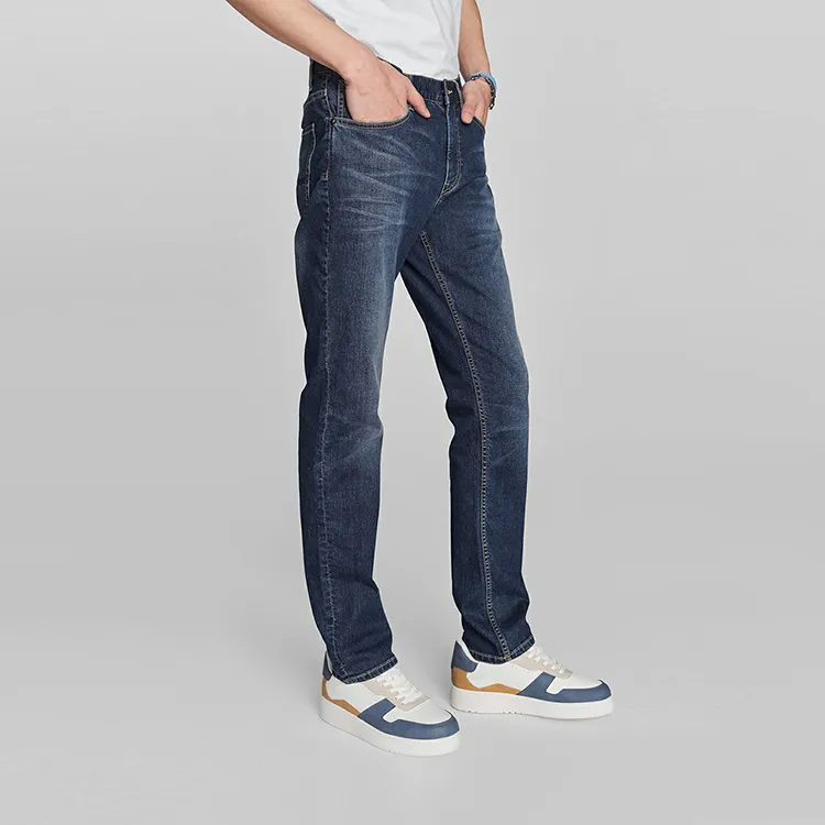 Lee SS24 Jeans Men's Medium Dark Blue-3