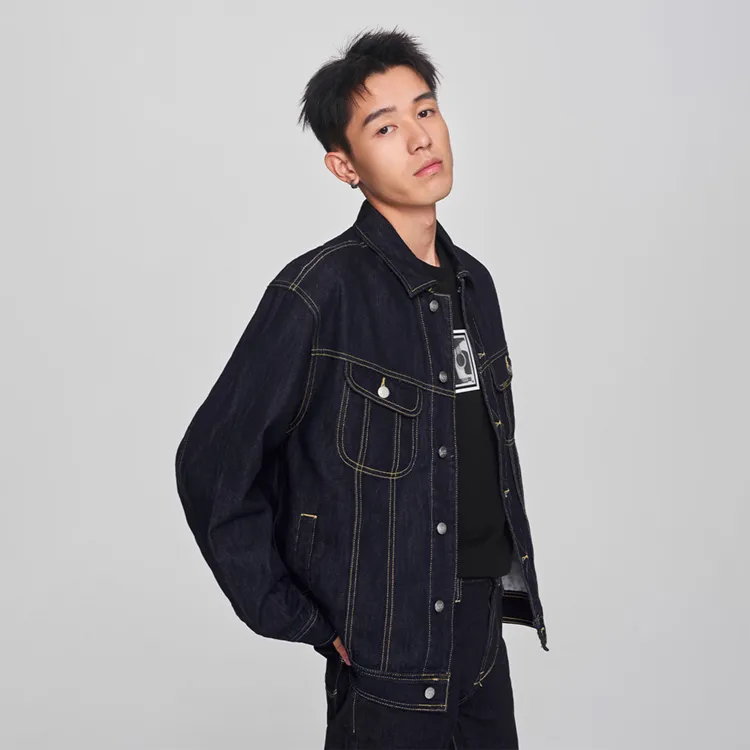 Lee FW24 Denim Jacket Men's Washed-3