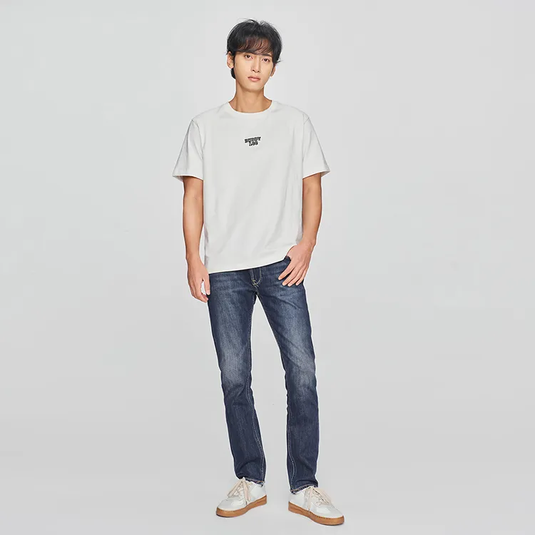 Lee T Shirts Men Ecru-2