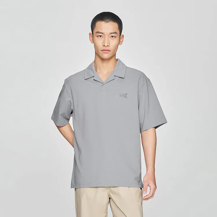 Lee SS25 Polo Shirt Unisex Lime Gray-2