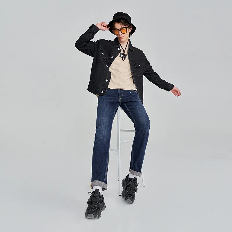 Lee Xline Denim Jacket Men's Black-6