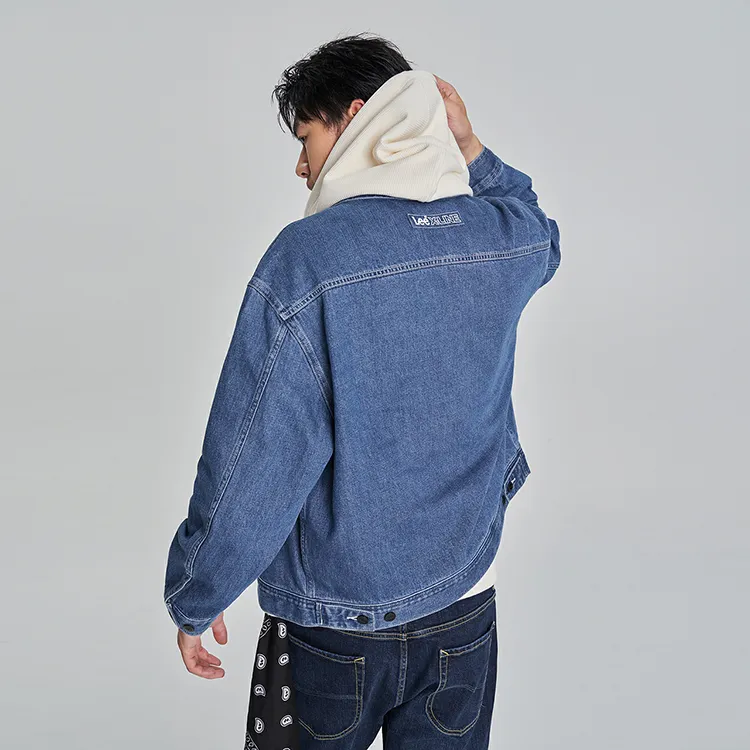 Lee Xline Denim Jackets Men Medium Light Blue-5