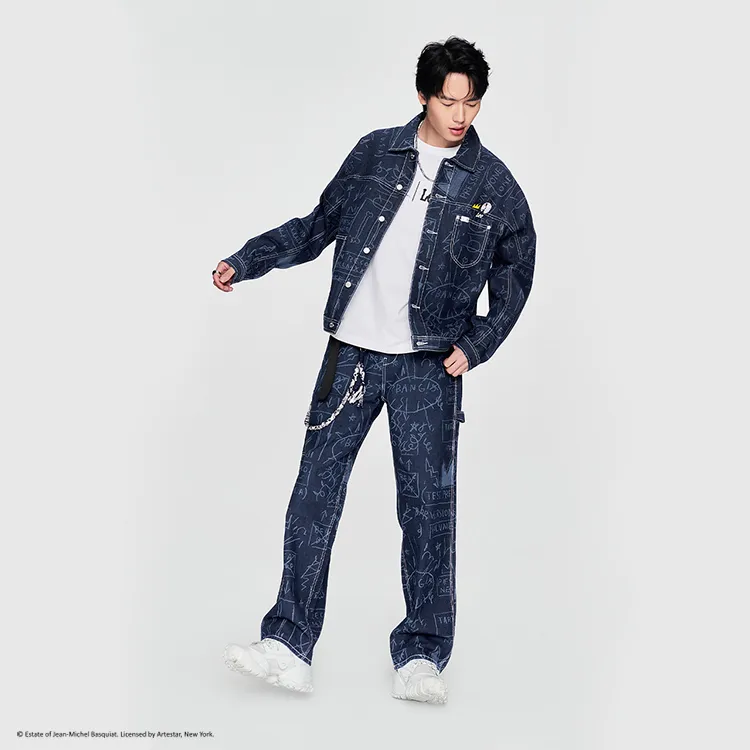 Lee Denim Jackets Men Washed-2