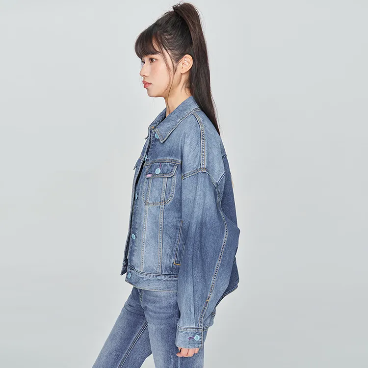 Lee Denim Jackets Women's Medium Blue-5
