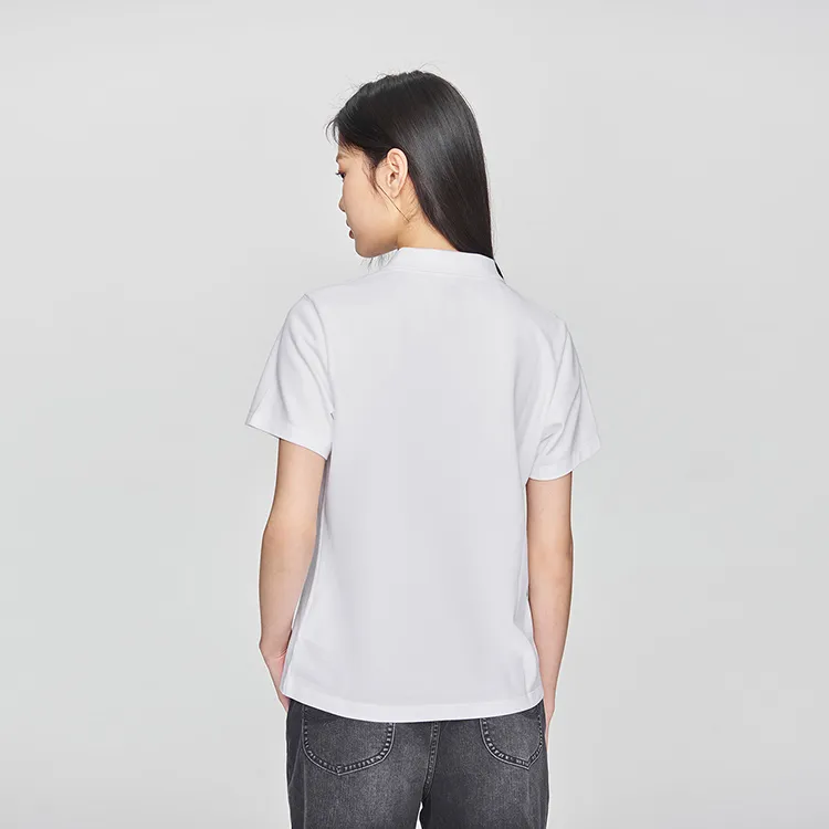 Lee SS25 Polo Shirt Women's White-6