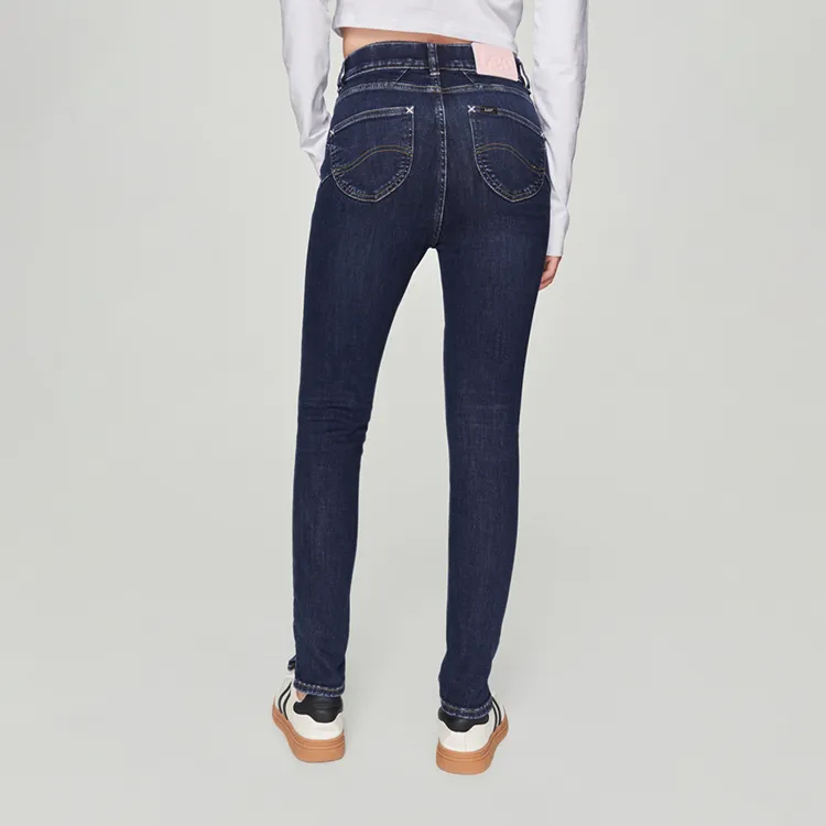 Lee FW24 Jeans Women's Dark Blue-4