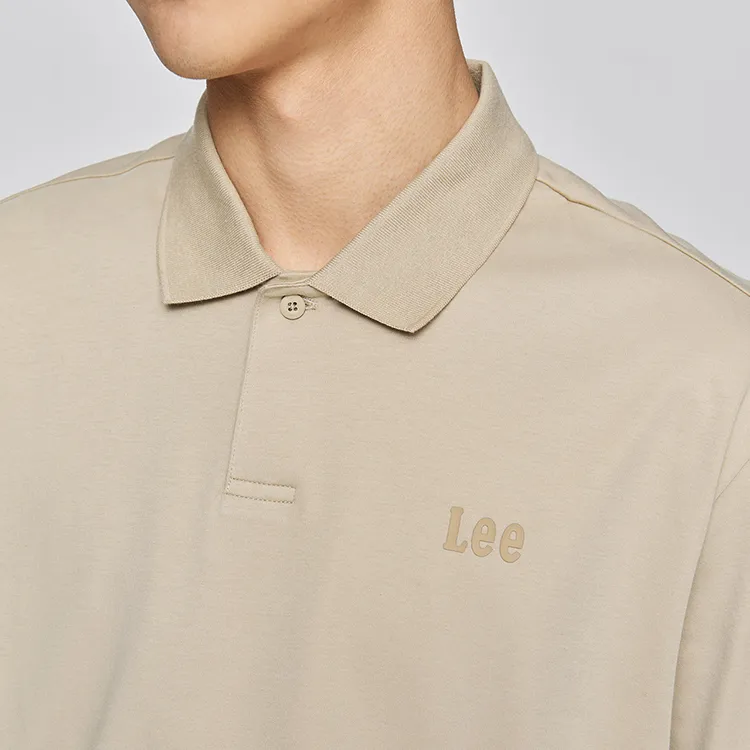 Lee Polo Shirts Men Khaki-5