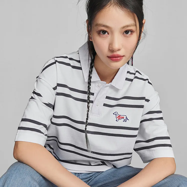 Lee Polo Shirts Unisex Ecru-5
