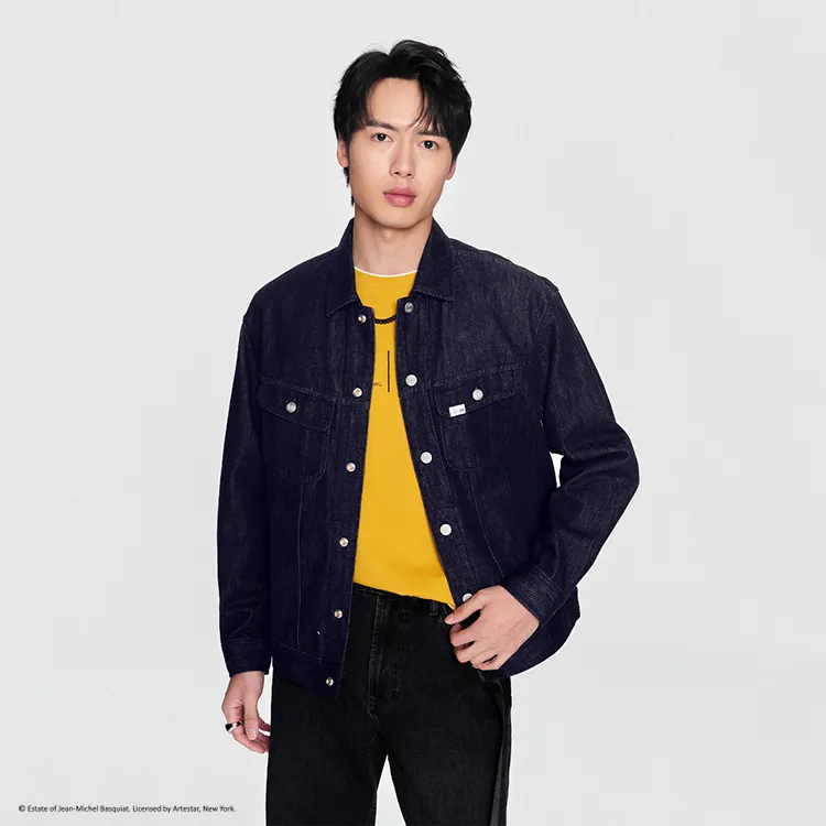 Lee Denim Jackets Men Washed-3
