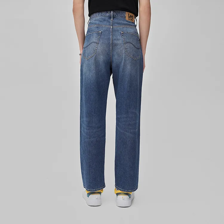 Lee Jeans Men Medium Light Blue-4