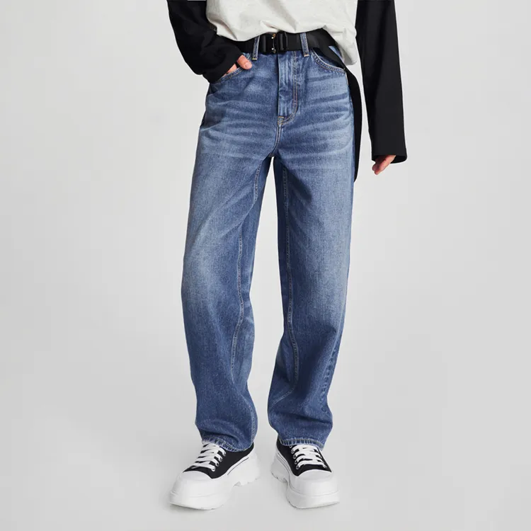 Lee Jeans Men Medium Blue-4
