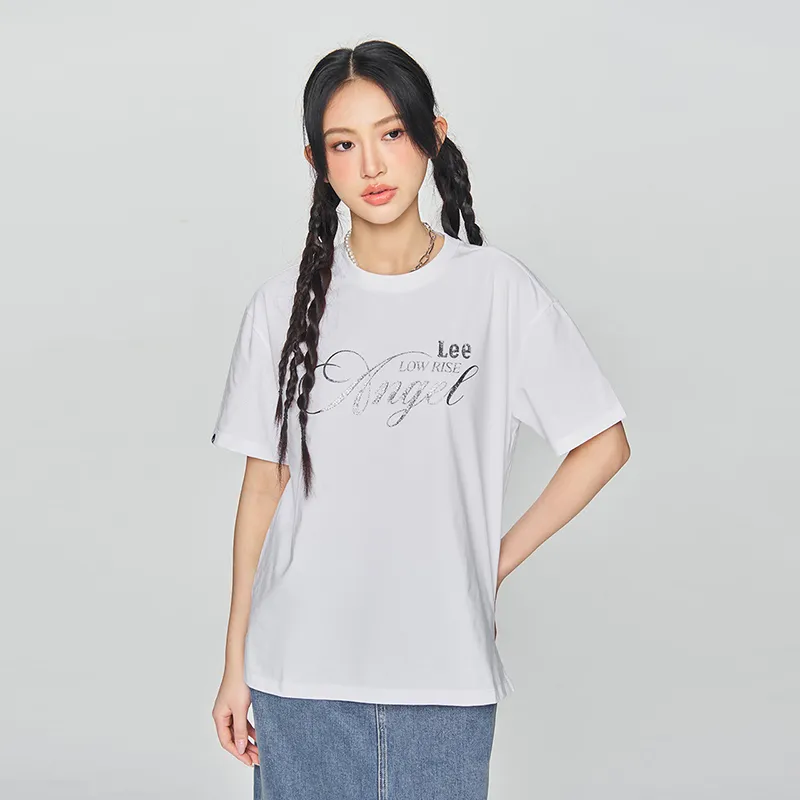 Lee T Shirts Women's White-3