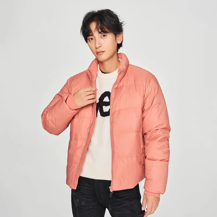 Lee FW24 Down Jacket Men's Dirty Orange Pink-5