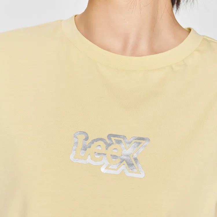 Lee T Shirts Unisex Yellow-2