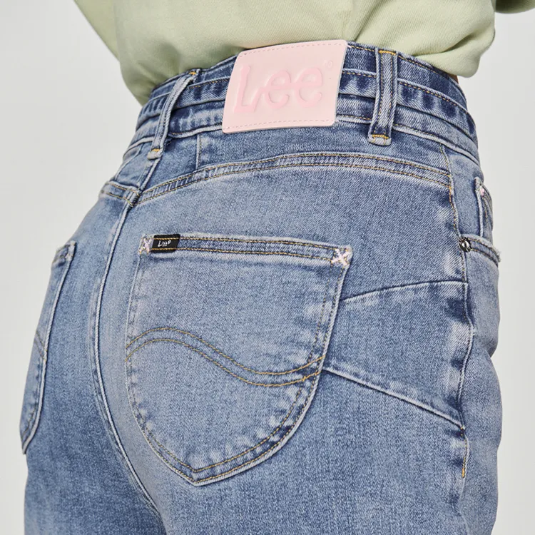Lee FW24 Jeans Women's Medium Blue-5