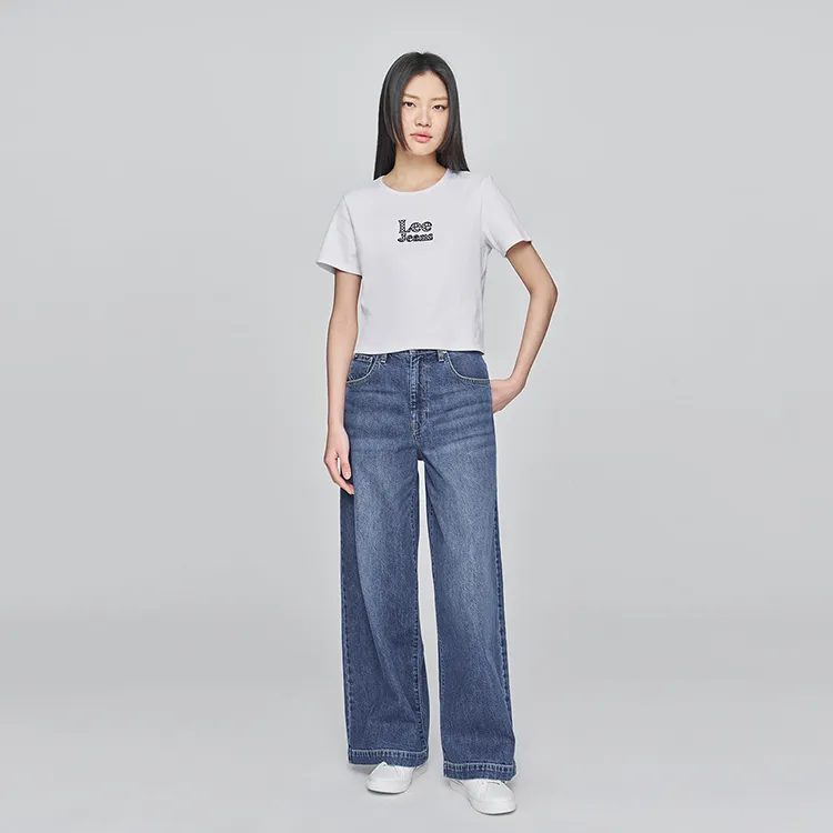 Lee Jeans Women's Medium Blue-2