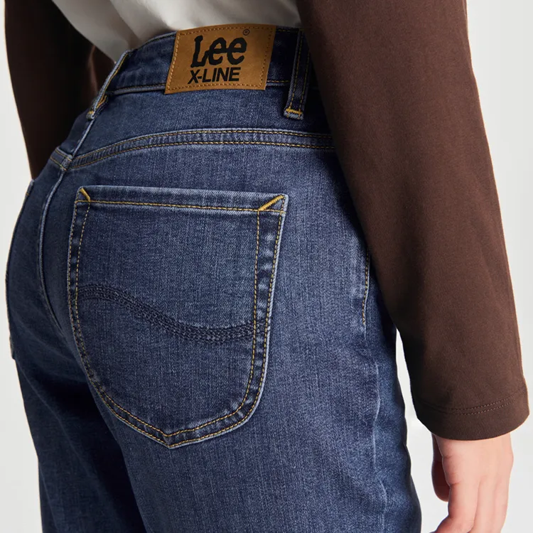 Lee FW24 Jeans Women's Medium Blue-5