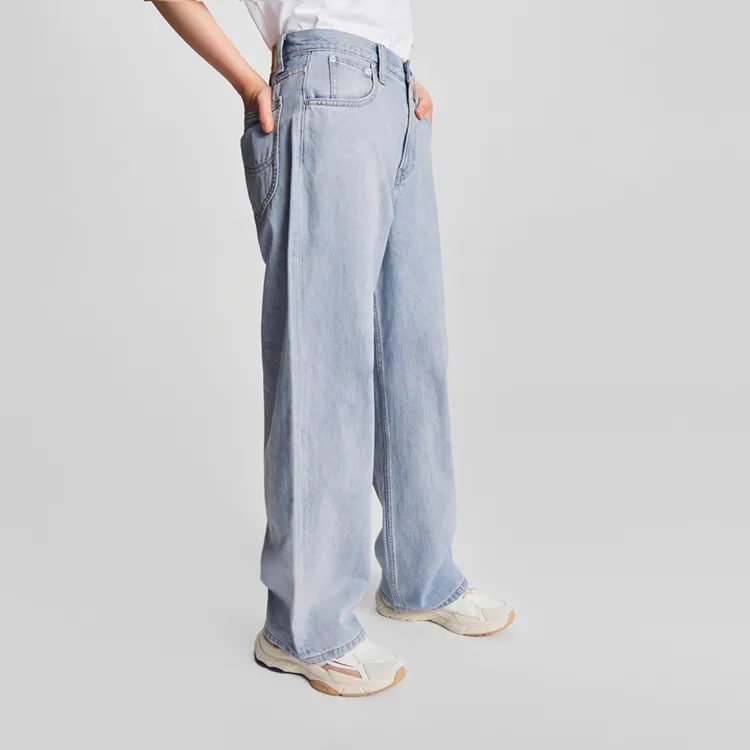Melting Sadness X Lee Jeans Unisex Light Blue-5