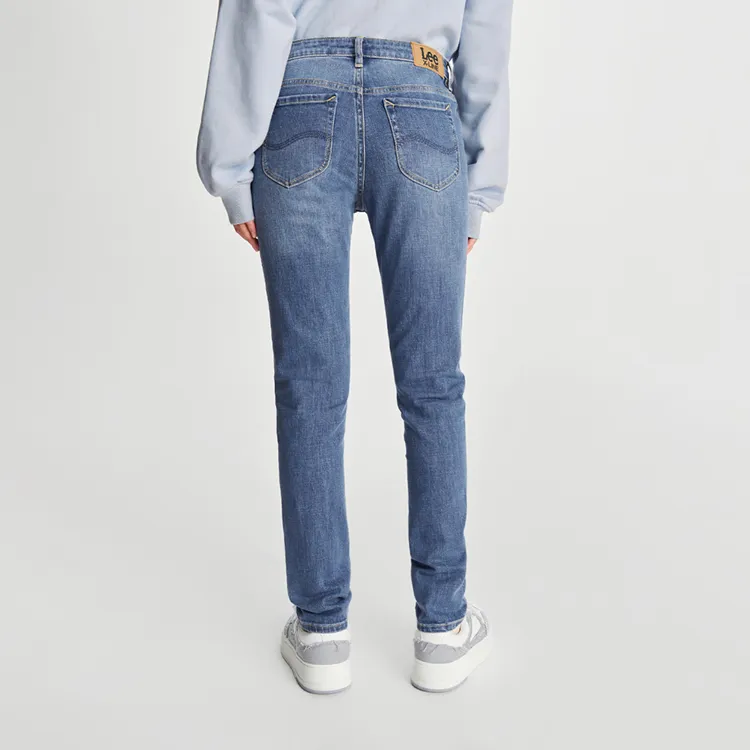 Lee Jeans Women's Medium Dark Blue-3