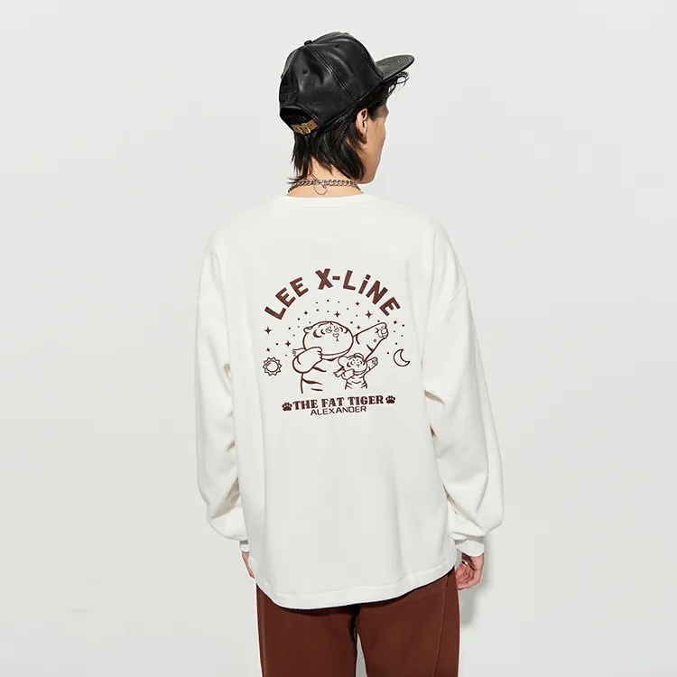 Lee Sweatshirts Unisex White-4