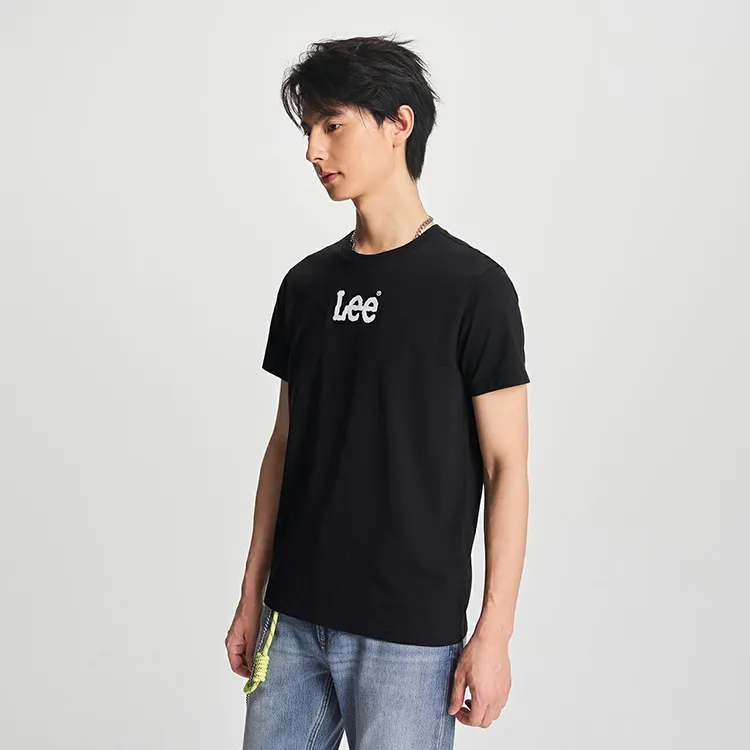 Lee T Shirts Men Black-6