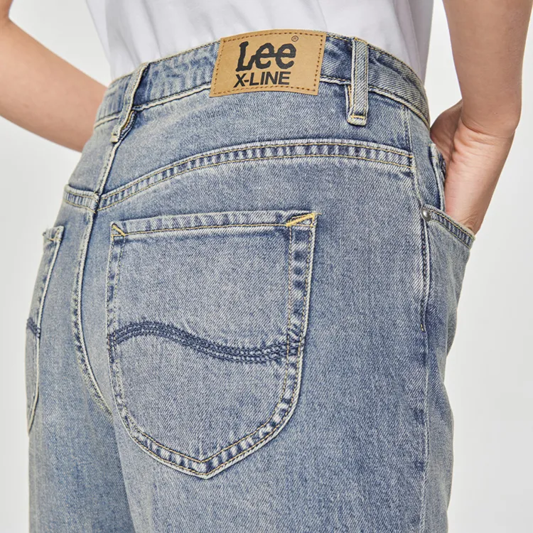 Lee SS25 Jeans Women's Vintage Light Blue-5