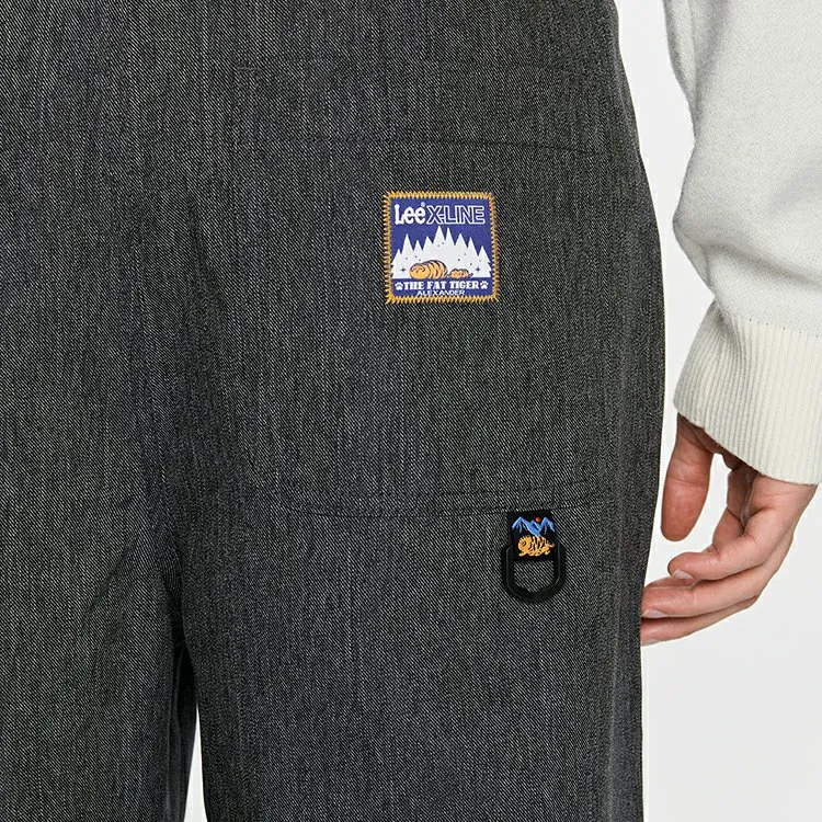 Lee Casual Pants Men Black Gray Color-4