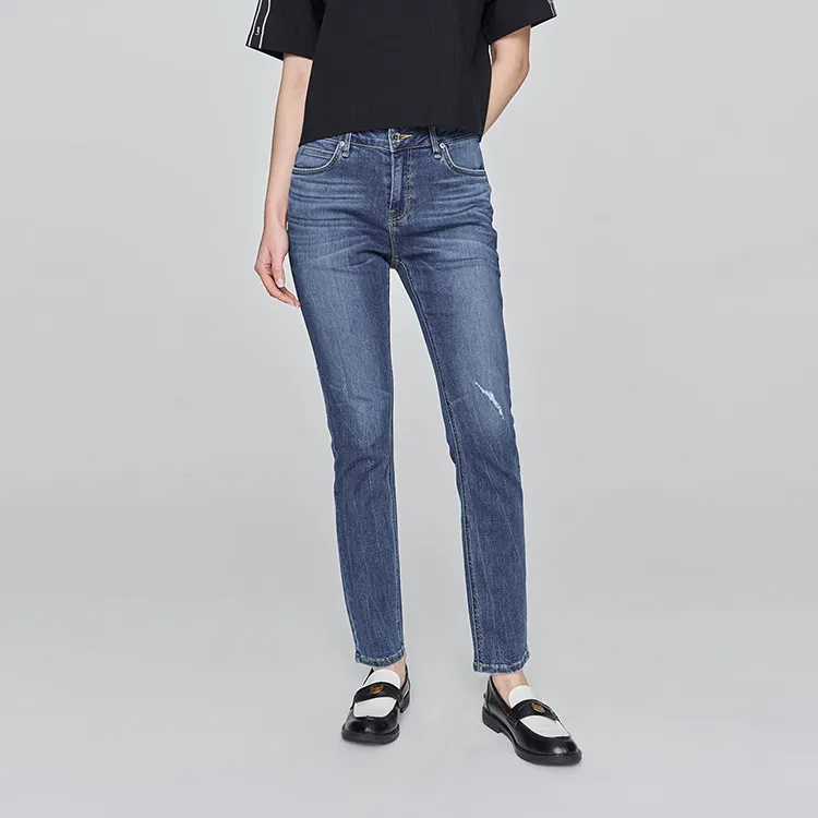 Lee SS25 Jeans Women's Medium Dark Blue-3