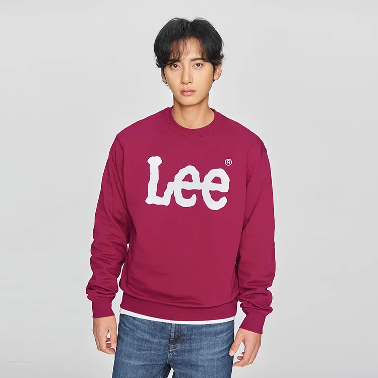 Lee Sweatshirts Men Burgundy-3
